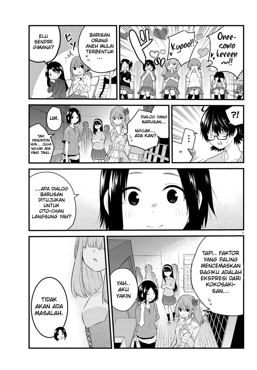 Koe ga dasenai Shoujo wa “Kanojo ga Yasashisugiru” to Omotte iru Chapter 57