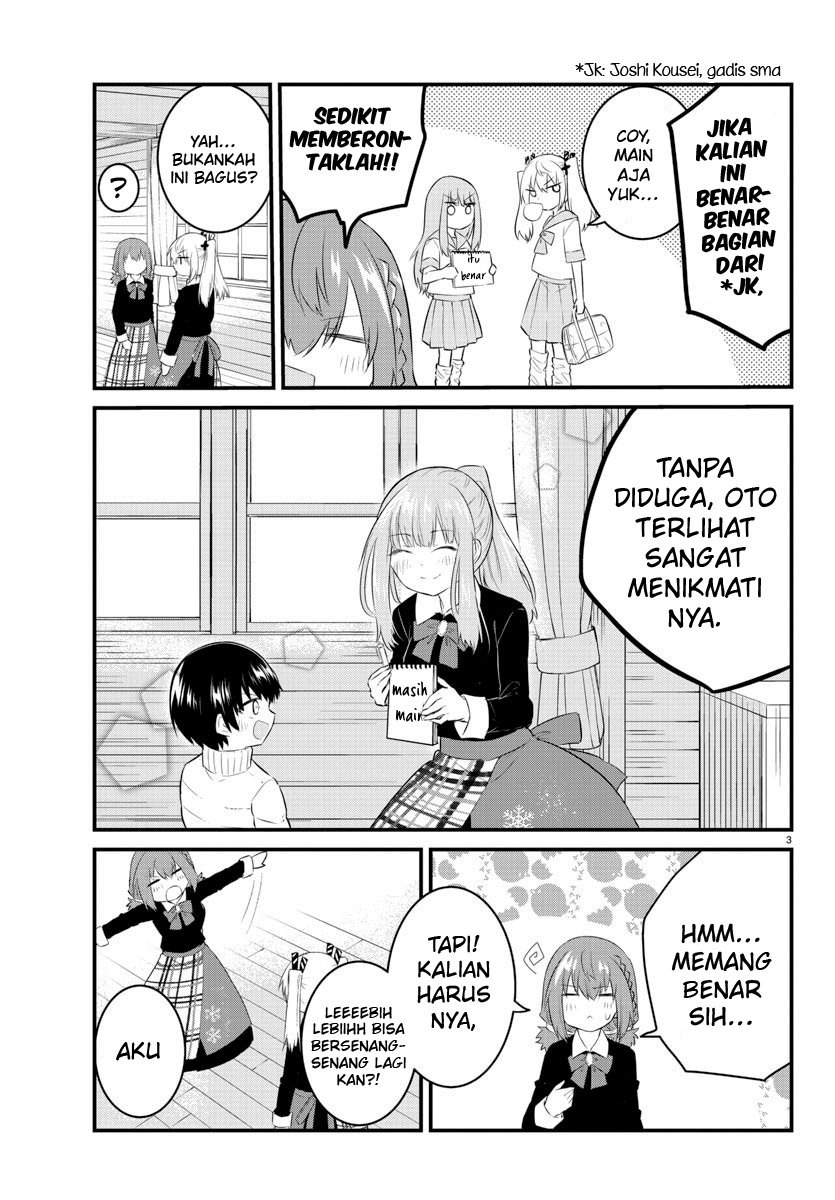 Koe ga dasenai Shoujo wa “Kanojo ga Yasashisugiru” to Omotte iru Chapter 92