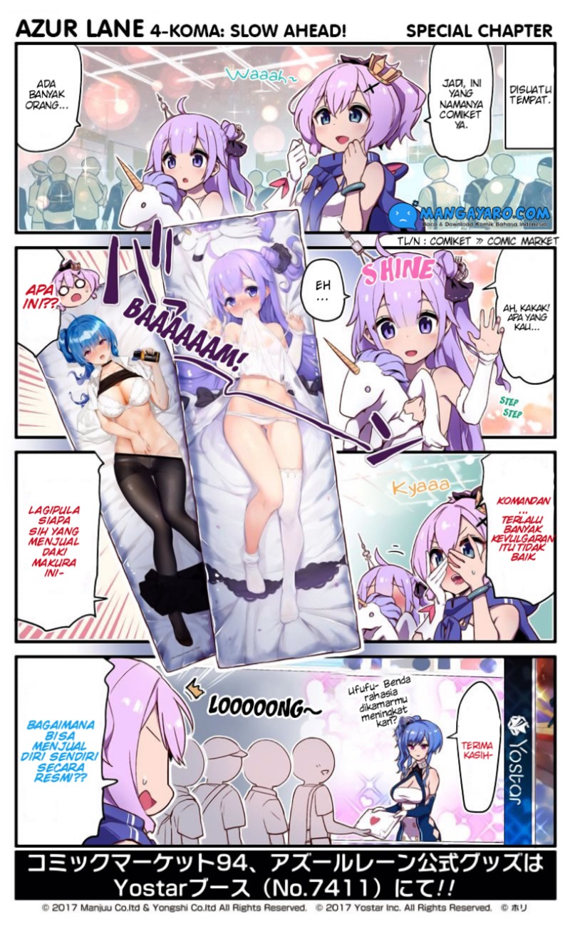 Azur Lane 4-koma: Slow Ahead! Chapter 11