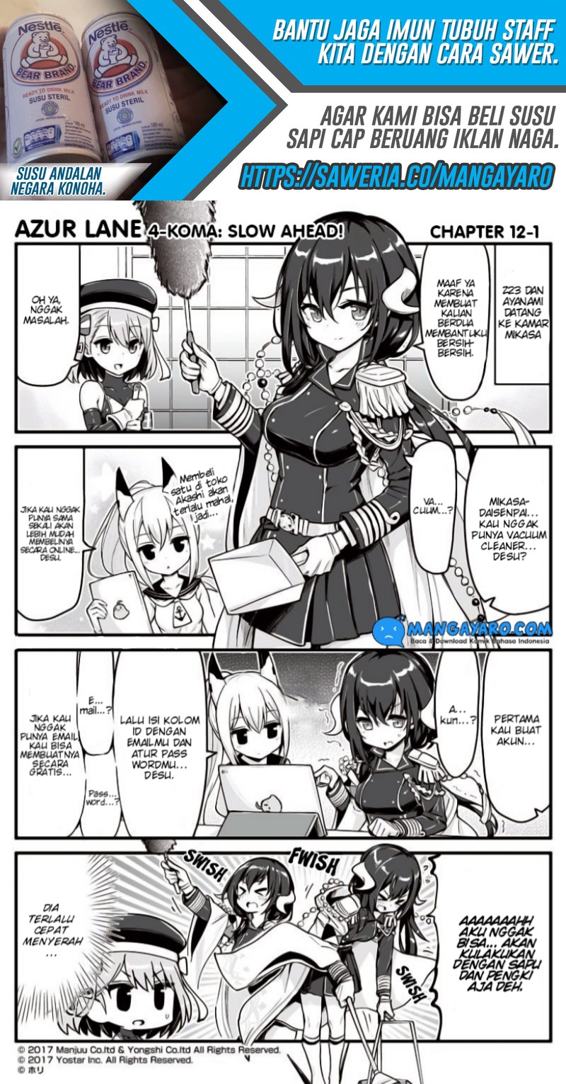 Azur Lane 4-koma: Slow Ahead! Chapter 11