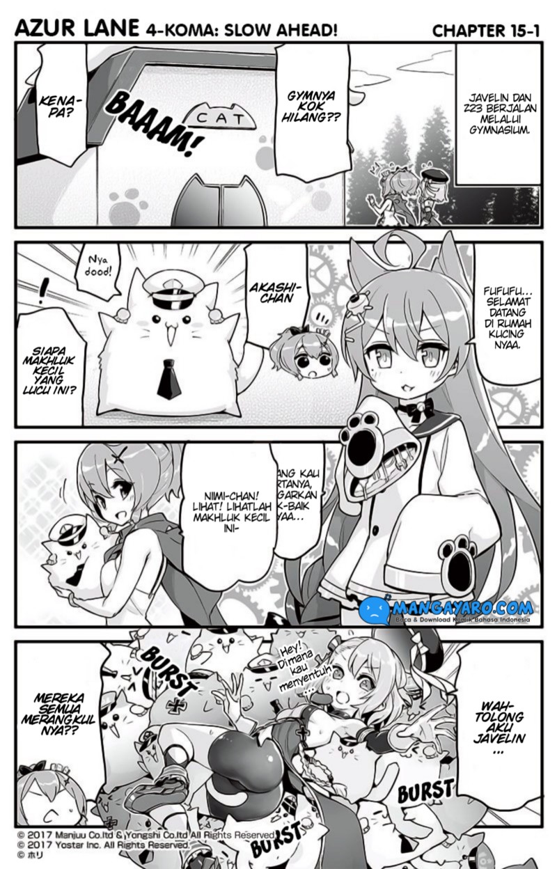 Azur Lane 4-koma: Slow Ahead! Chapter 15