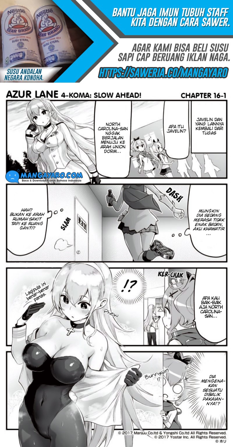 Azur Lane 4-koma: Slow Ahead! Chapter 15