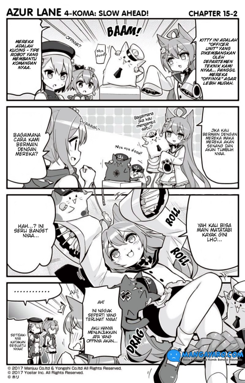 Azur Lane 4-koma: Slow Ahead! Chapter 15