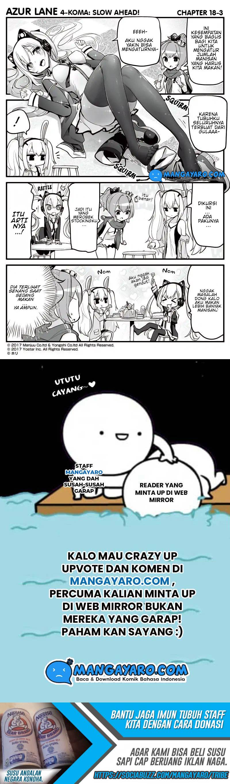 Azur Lane 4-koma: Slow Ahead! Chapter 17