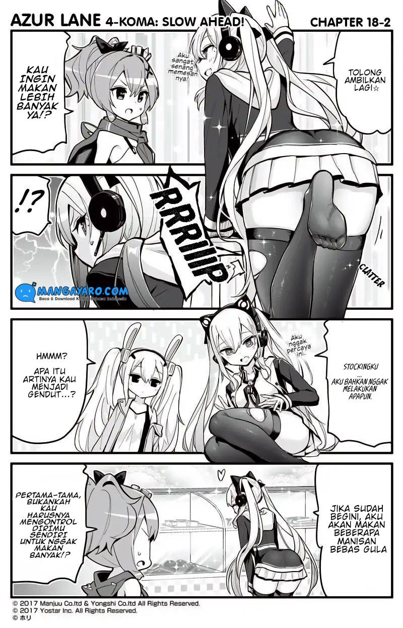 Azur Lane 4-koma: Slow Ahead! Chapter 17