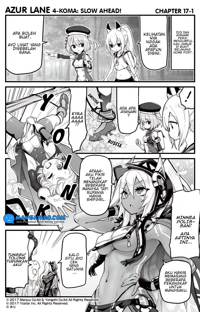 Azur Lane 4-koma: Slow Ahead! Chapter 17