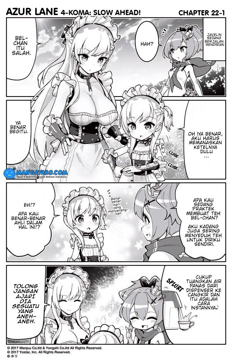 Azur Lane 4-koma: Slow Ahead! Chapter 21