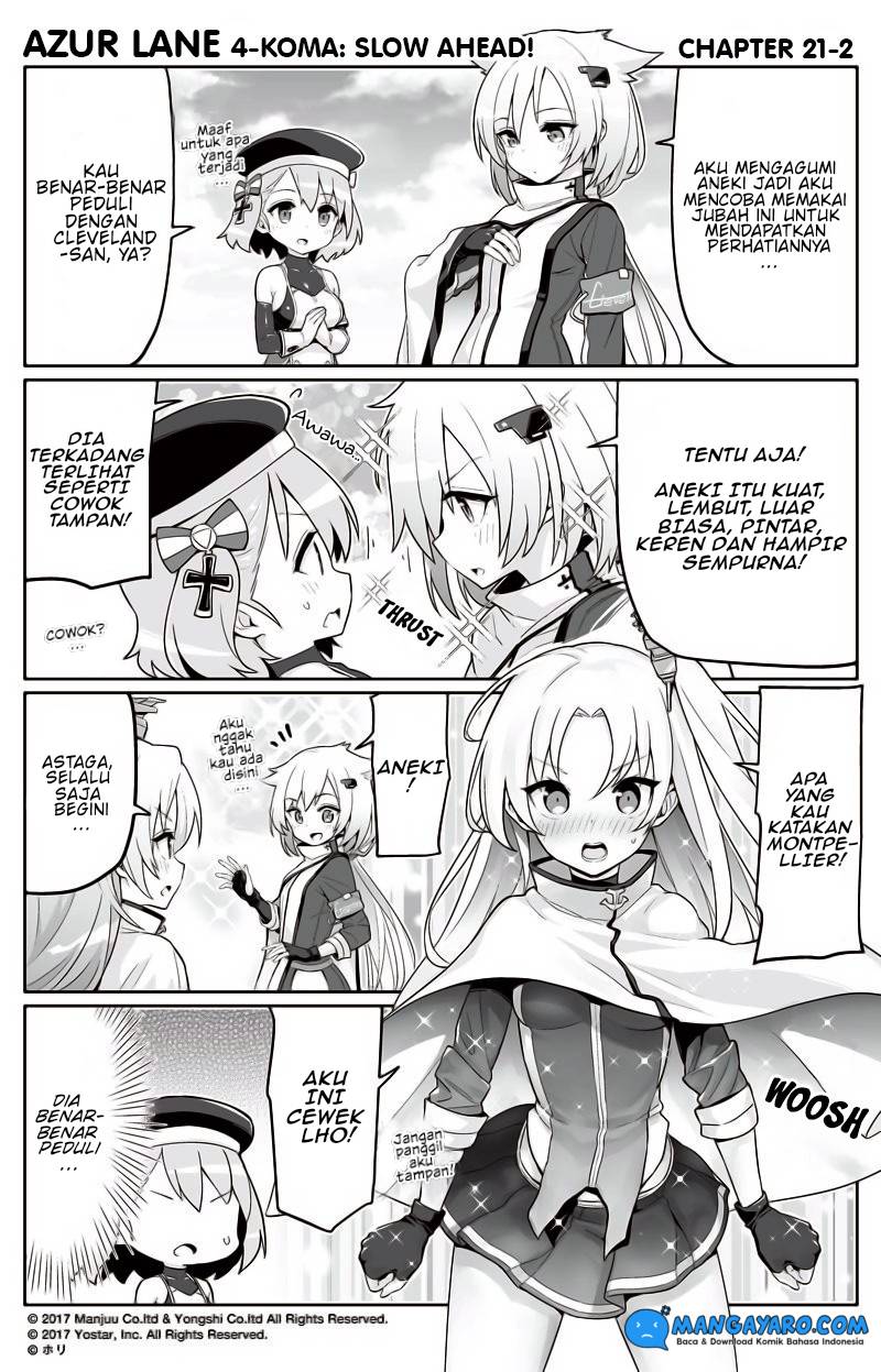 Azur Lane 4-koma: Slow Ahead! Chapter 21