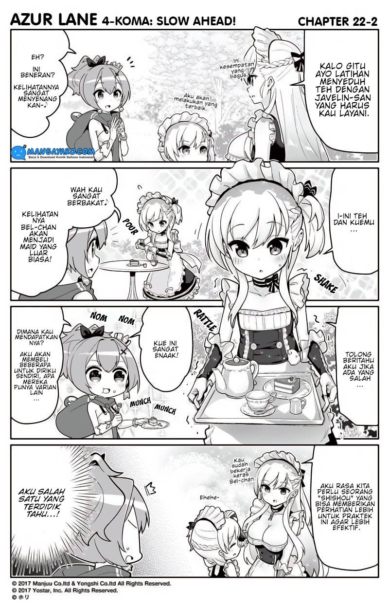 Azur Lane 4-koma: Slow Ahead! Chapter 21