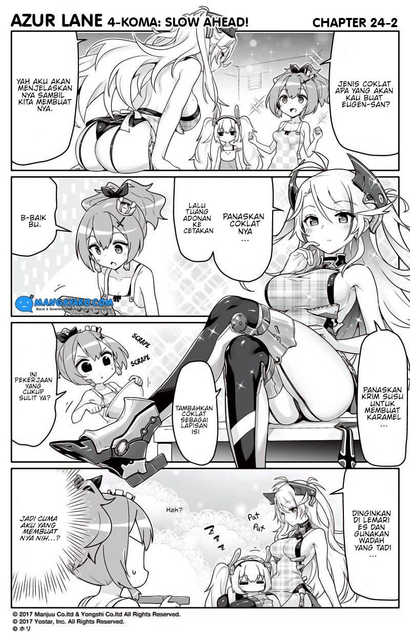 Azur Lane 4-koma: Slow Ahead! Chapter 23