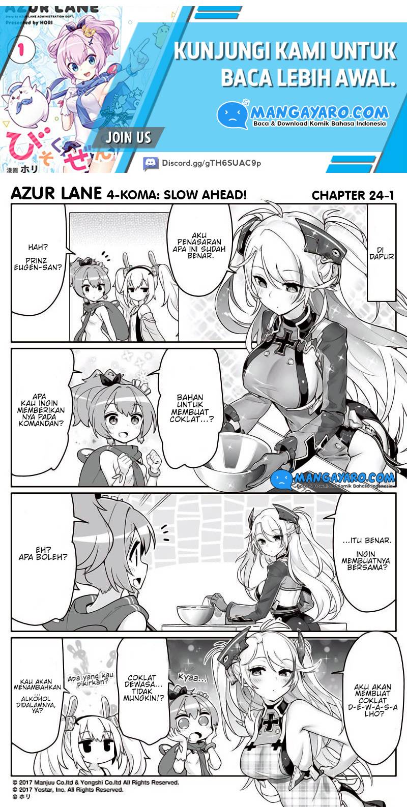 Azur Lane 4-koma: Slow Ahead! Chapter 23