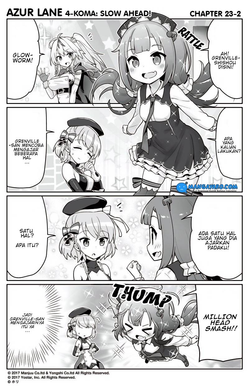 Azur Lane 4-koma: Slow Ahead! Chapter 23