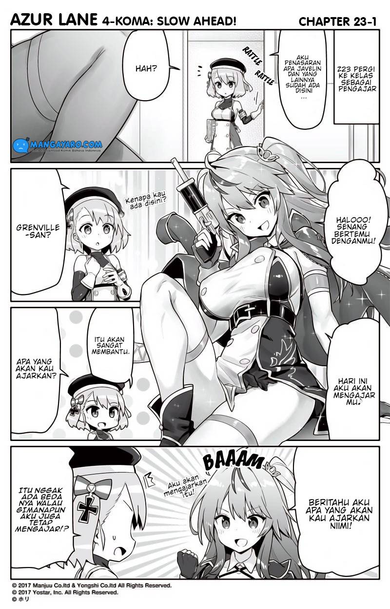 Azur Lane 4-koma: Slow Ahead! Chapter 23