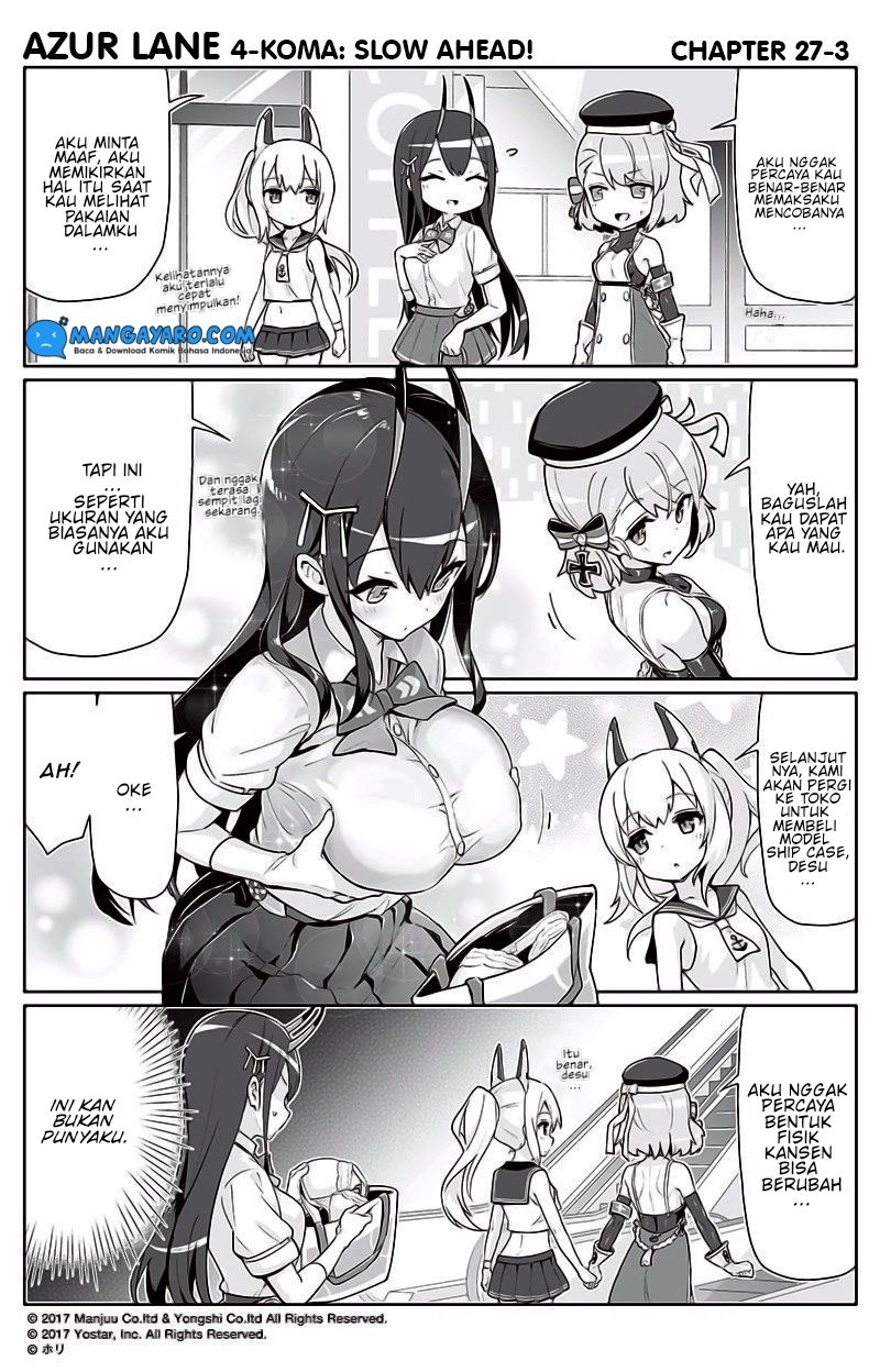 Azur Lane 4-koma: Slow Ahead! Chapter 29