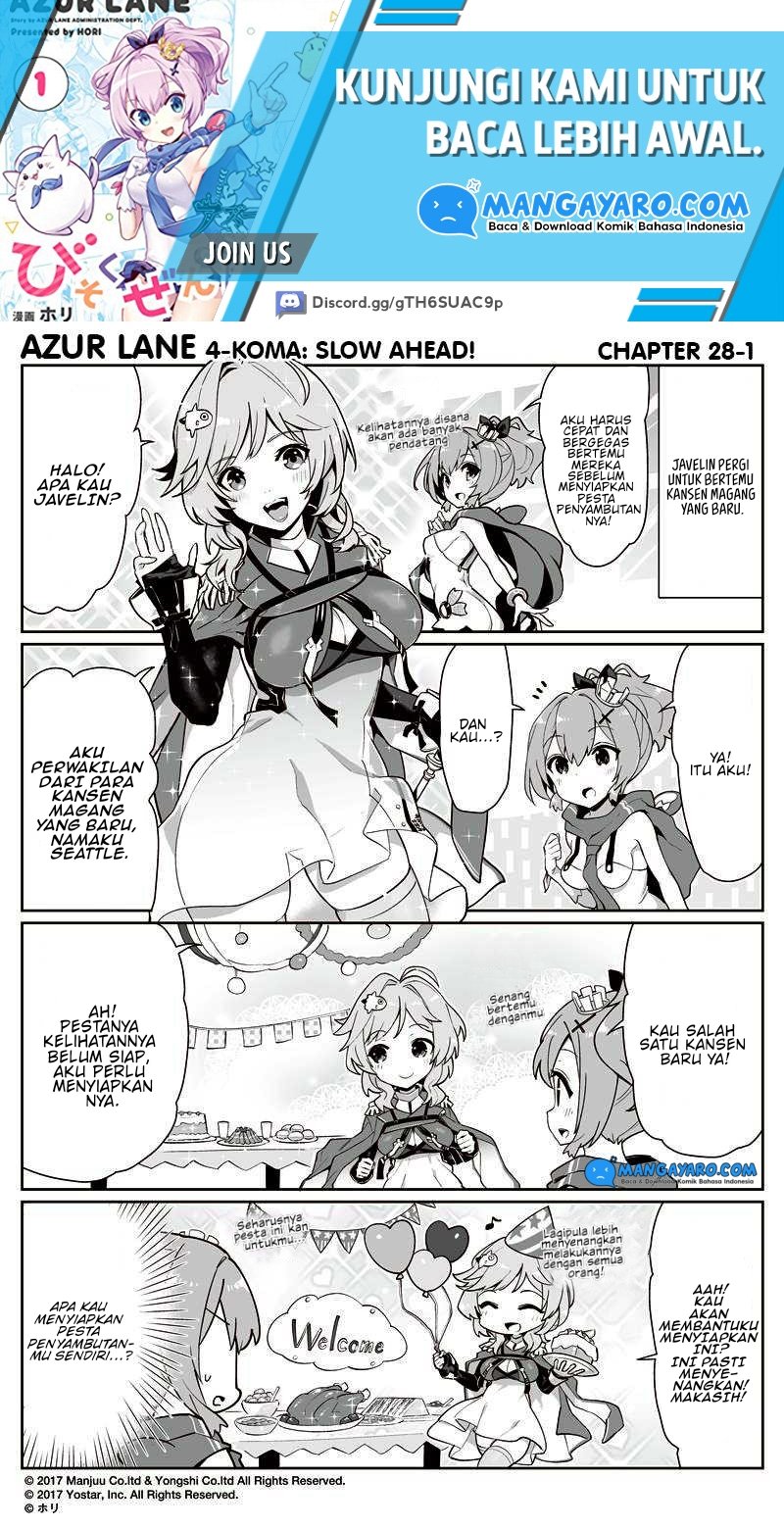 Azur Lane 4-koma: Slow Ahead! Chapter 29