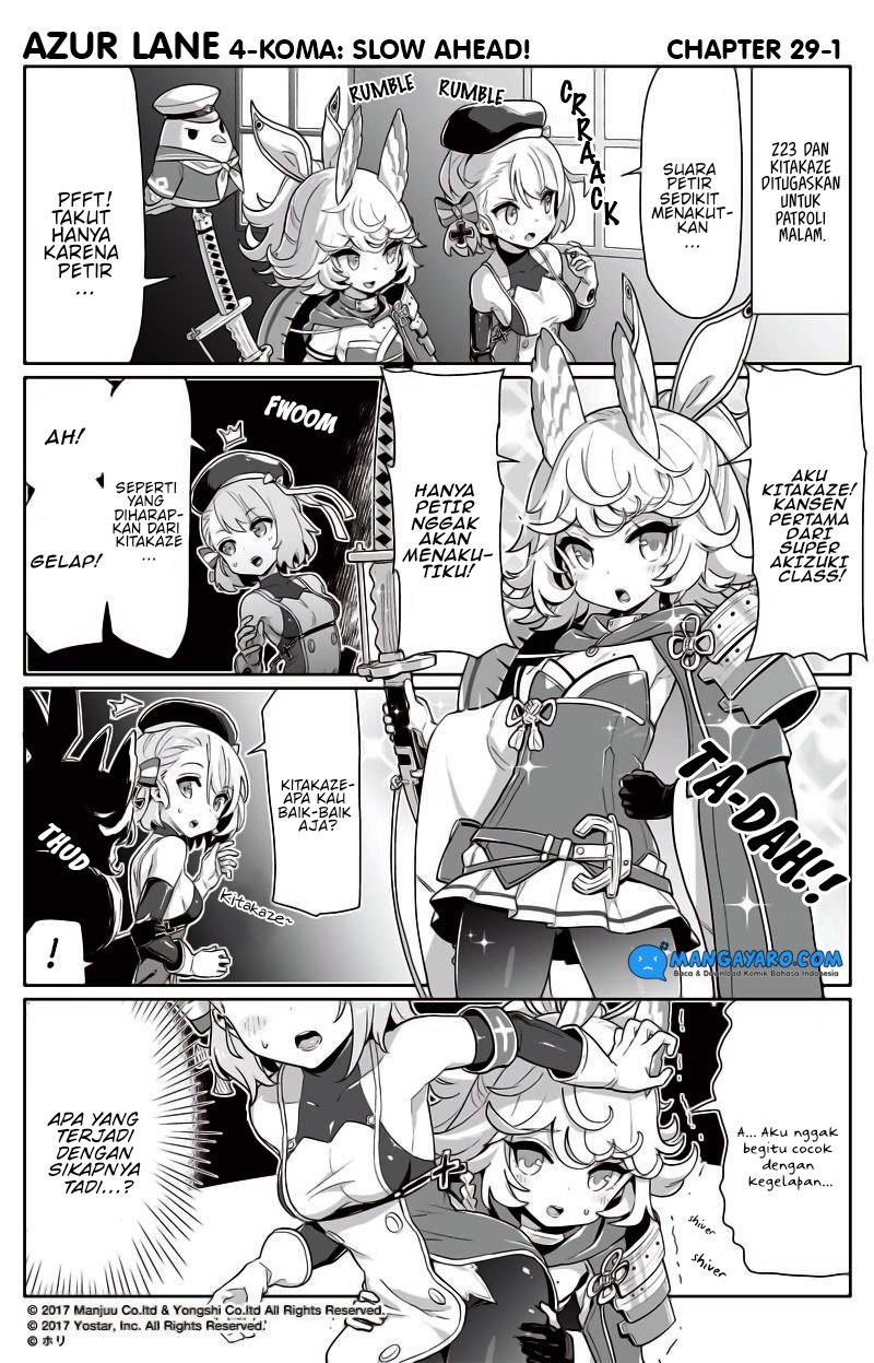 Azur Lane 4-koma: Slow Ahead! Chapter 29