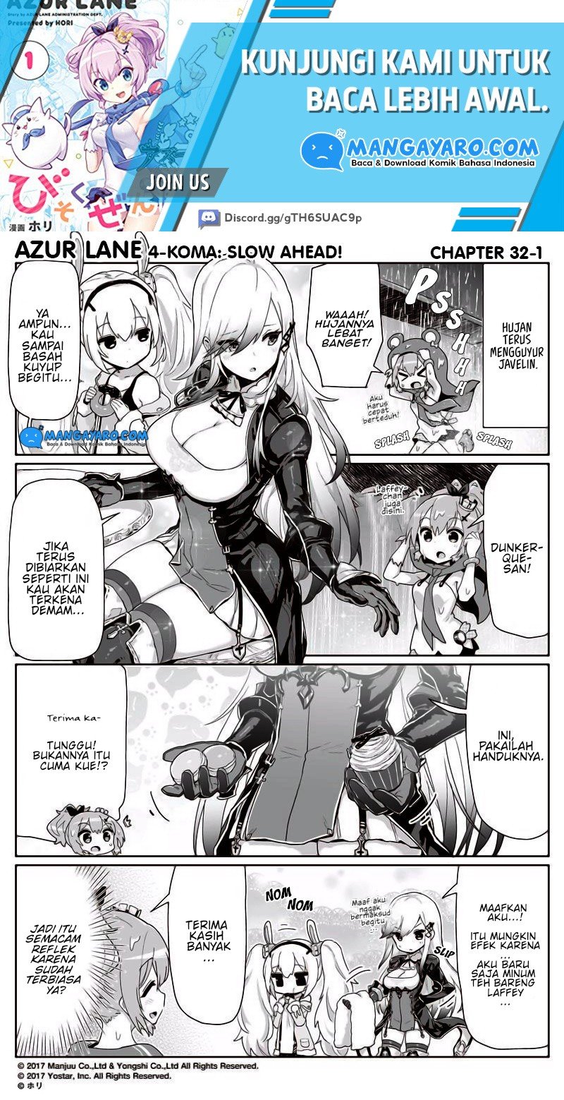 Azur Lane 4-koma: Slow Ahead! Chapter 31