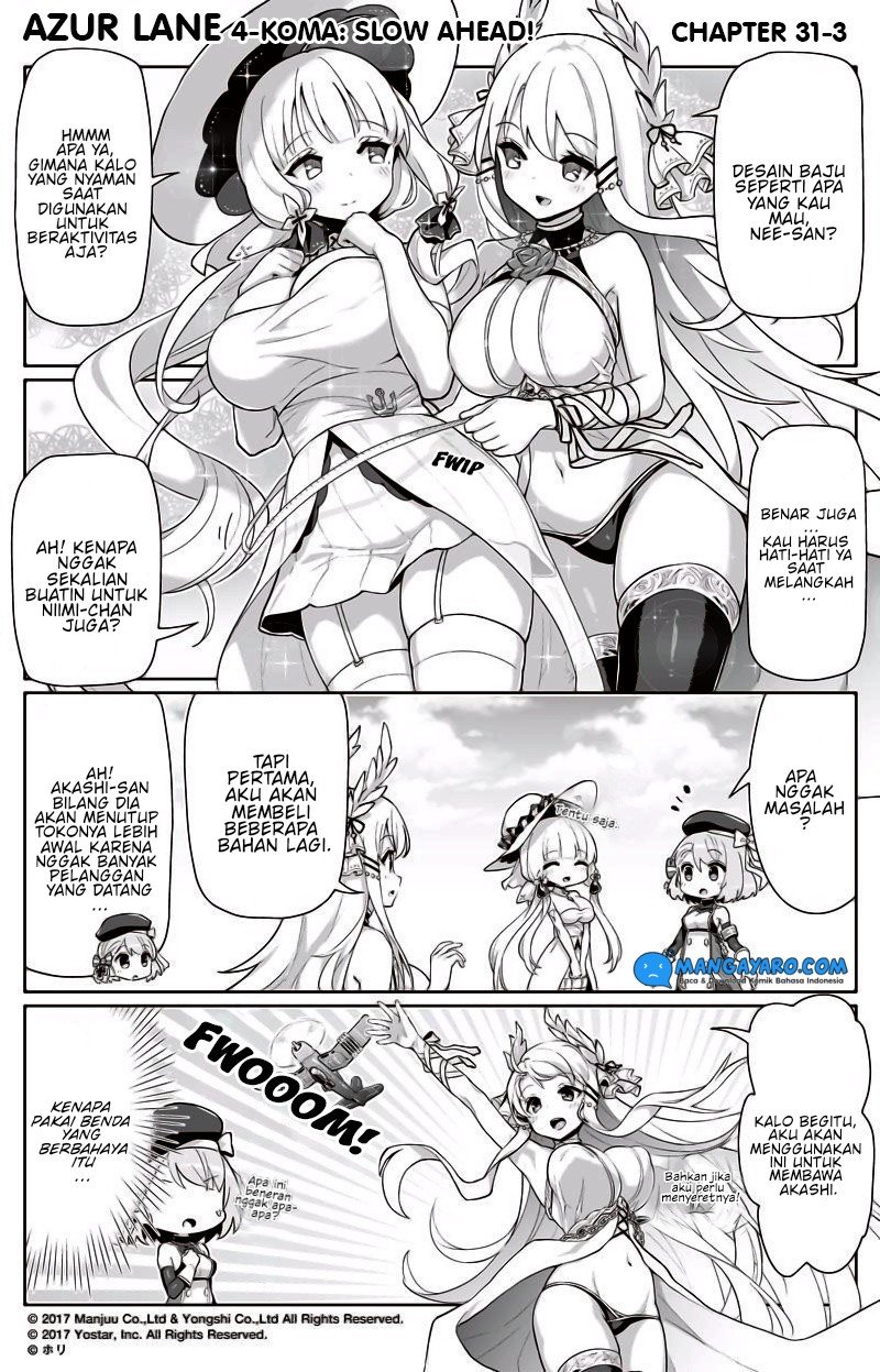 Azur Lane 4-koma: Slow Ahead! Chapter 31