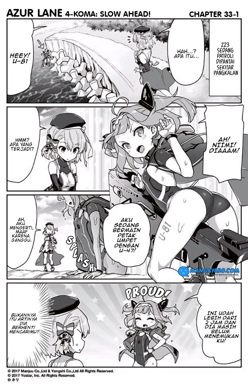 Azur Lane 4-koma: Slow Ahead! Chapter 33