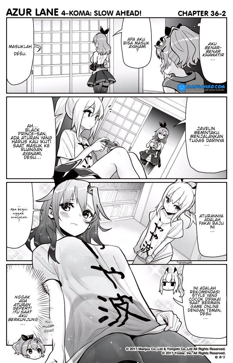 Azur Lane 4-koma: Slow Ahead! Chapter 35