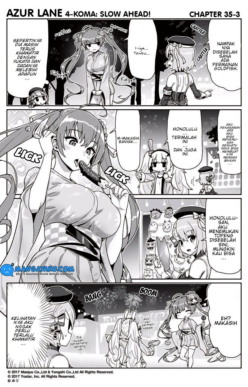 Azur Lane 4-koma: Slow Ahead! Chapter 35