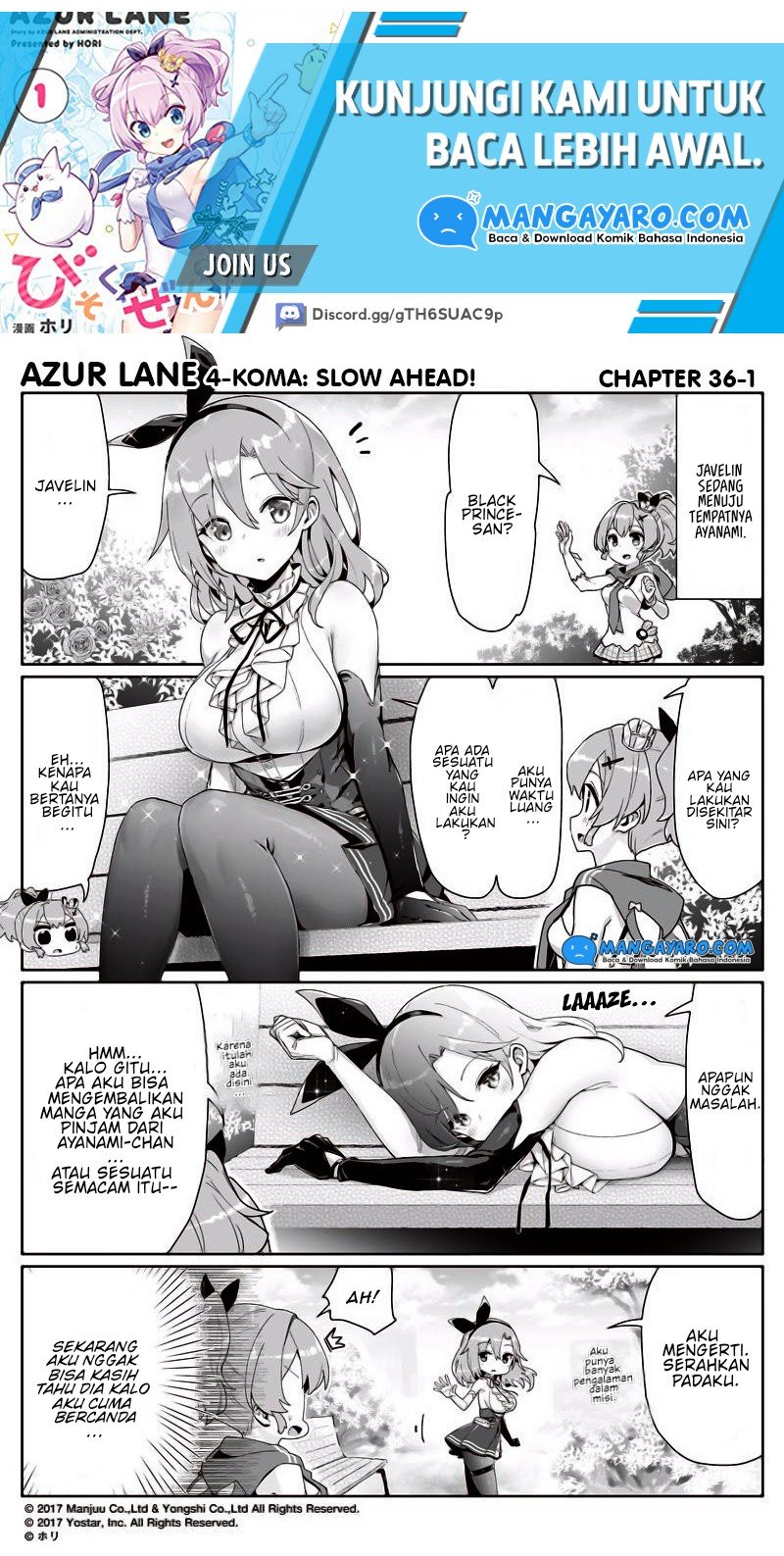 Azur Lane 4-koma: Slow Ahead! Chapter 35