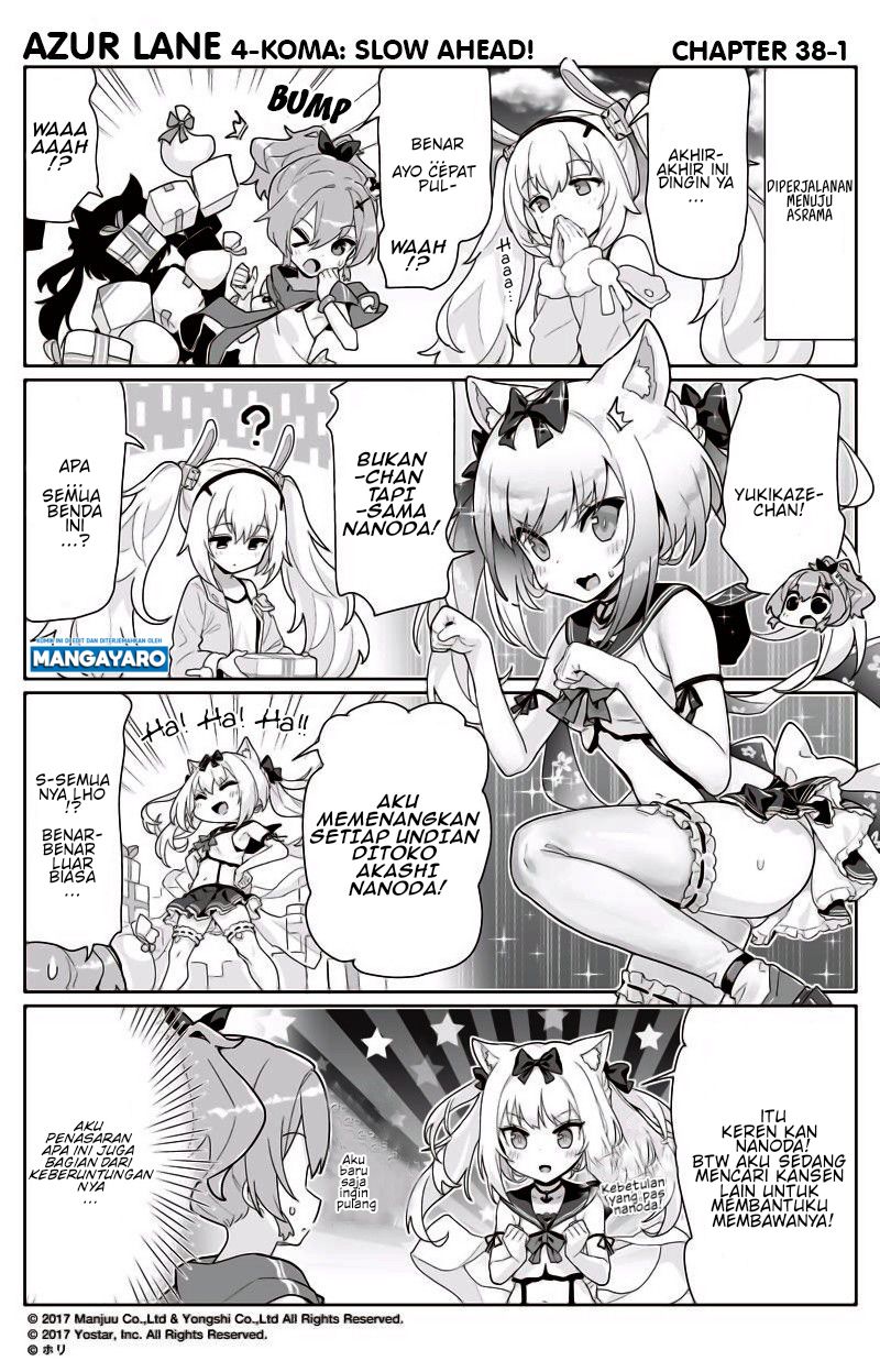 Azur Lane 4-koma: Slow Ahead! Chapter 37