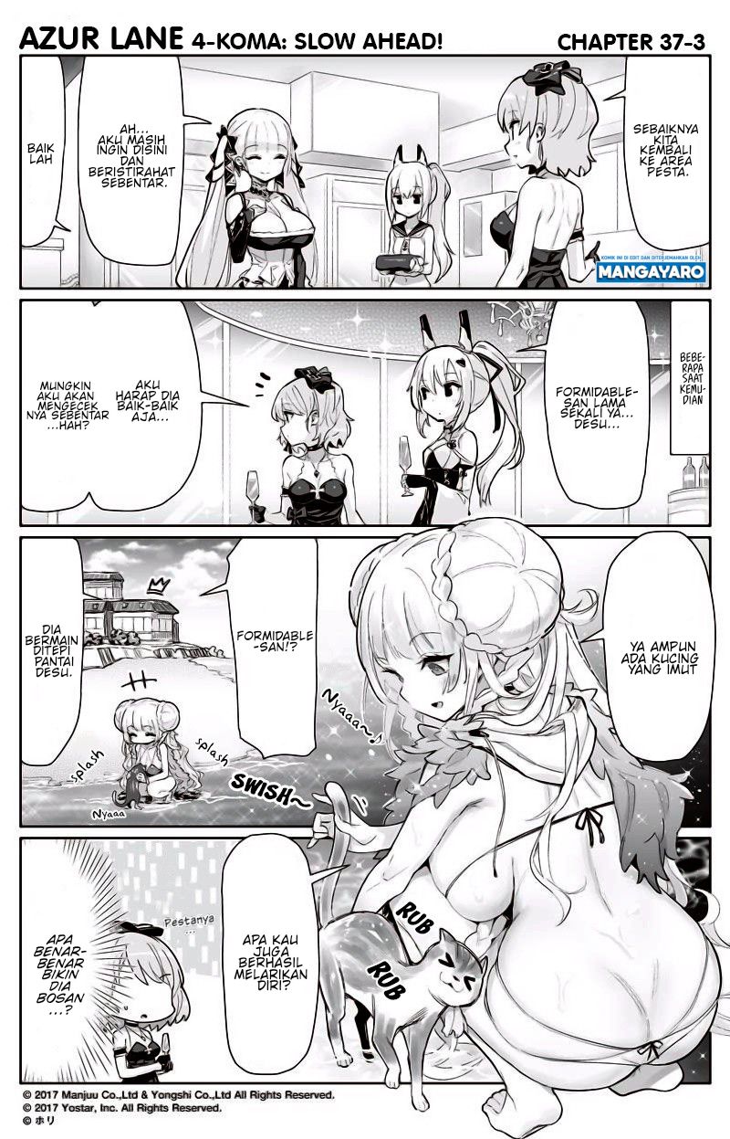 Azur Lane 4-koma: Slow Ahead! Chapter 37