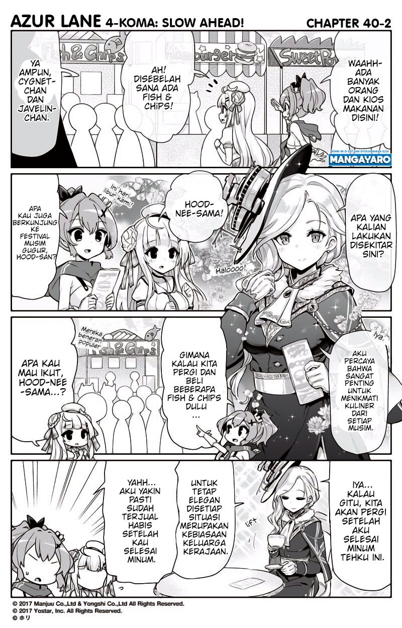 Azur Lane 4-koma: Slow Ahead! Chapter 39