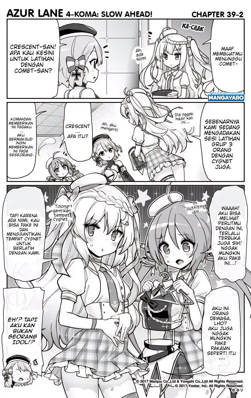 Azur Lane 4-koma: Slow Ahead! Chapter 39