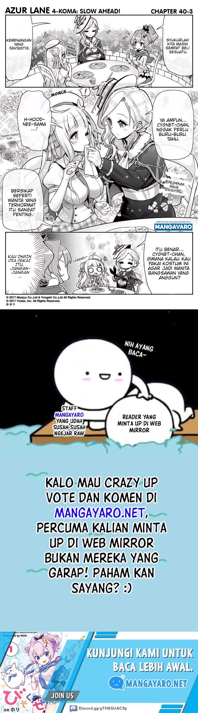 Azur Lane 4-koma: Slow Ahead! Chapter 39