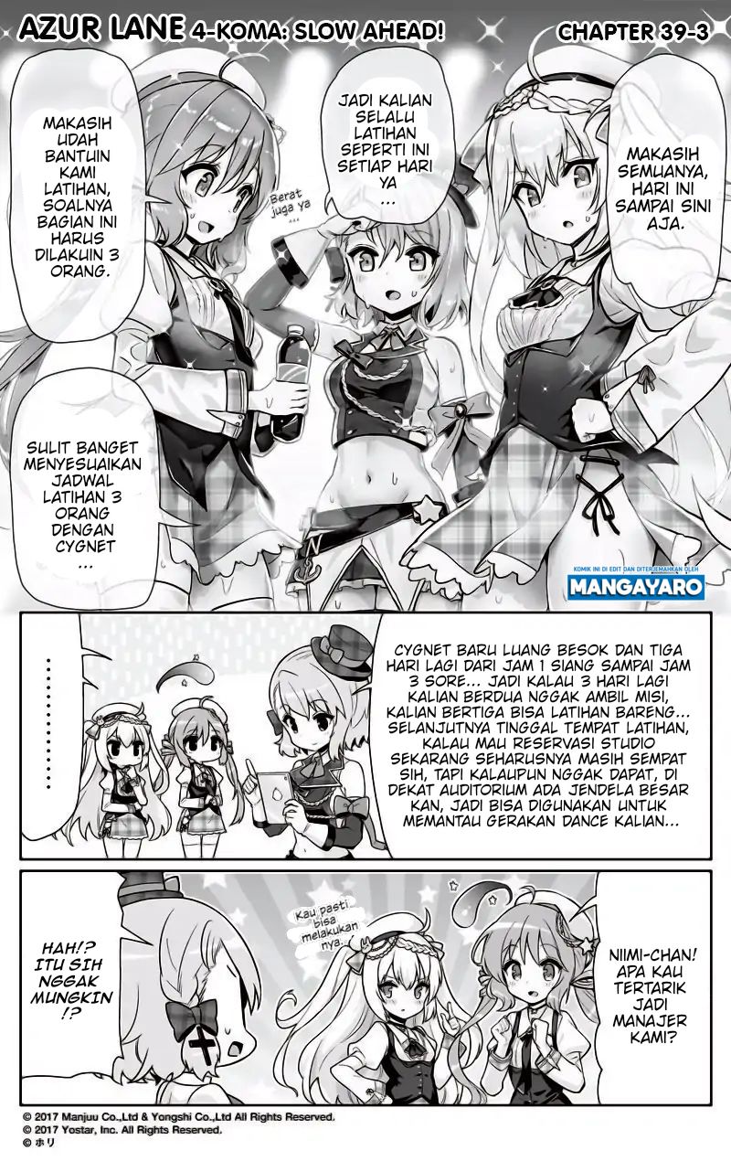 Azur Lane 4-koma: Slow Ahead! Chapter 39