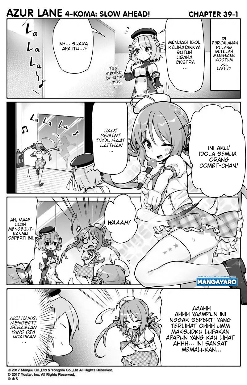 Azur Lane 4-koma: Slow Ahead! Chapter 39