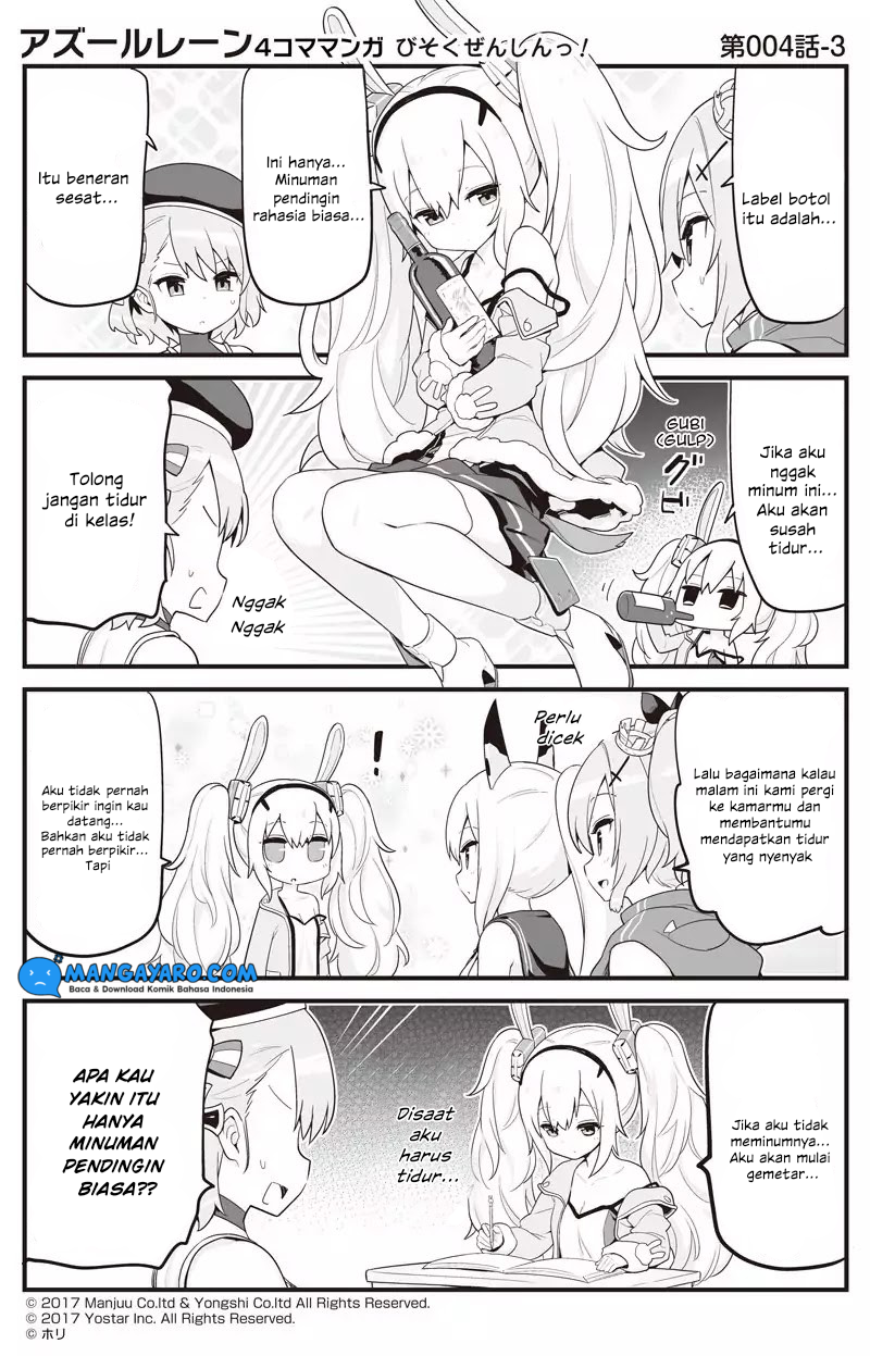 Azur Lane 4-koma: Slow Ahead! Chapter 4