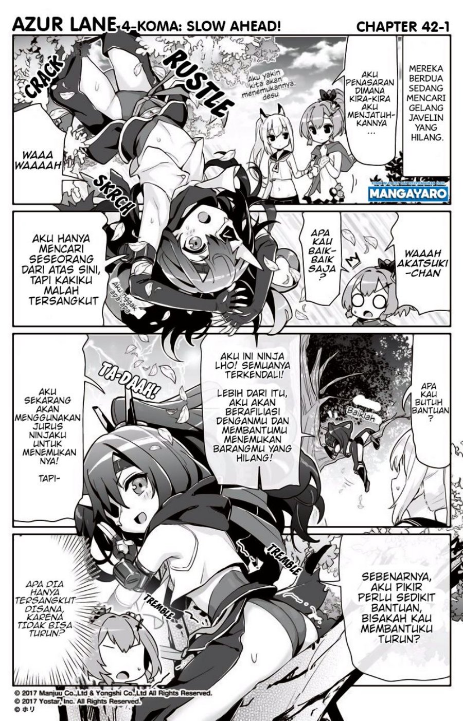 Azur Lane 4-koma: Slow Ahead! Chapter 41