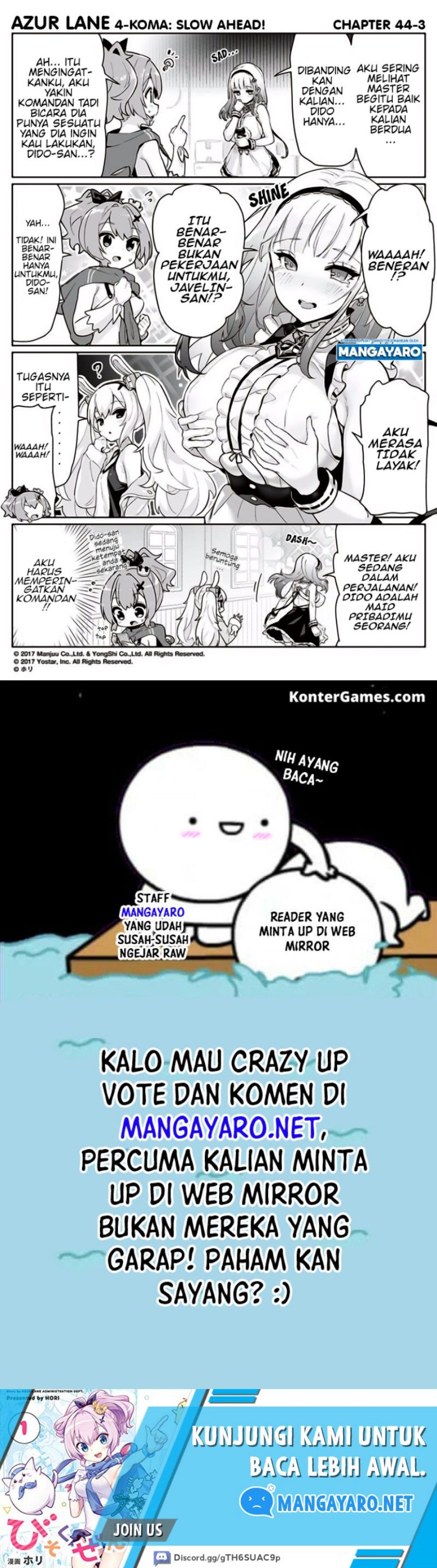 Azur Lane 4-koma: Slow Ahead! Chapter 43