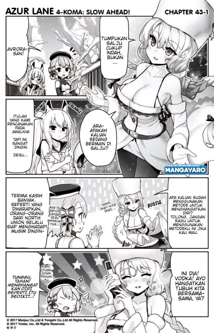 Azur Lane 4-koma: Slow Ahead! Chapter 43