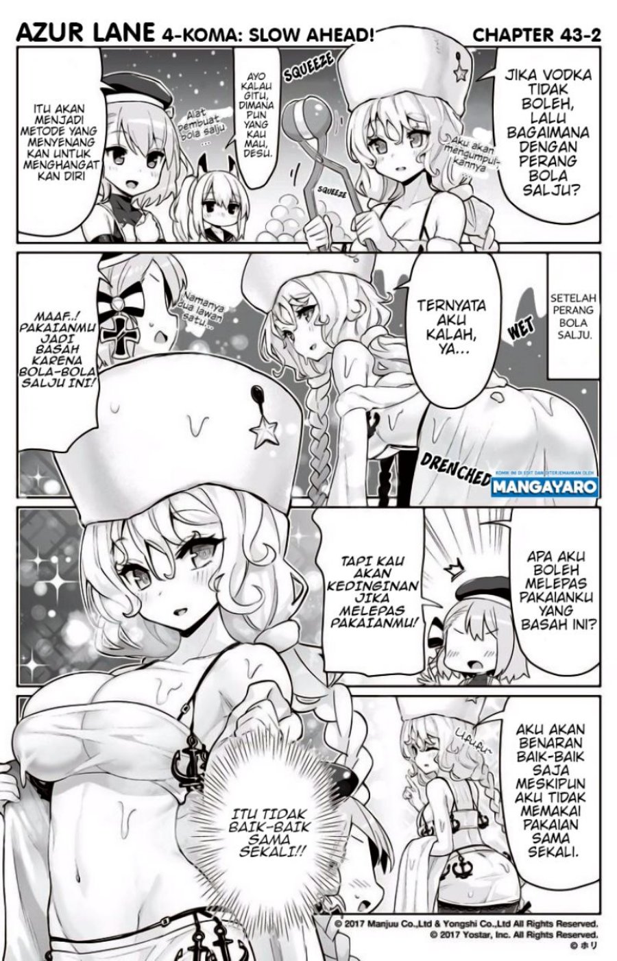 Azur Lane 4-koma: Slow Ahead! Chapter 43