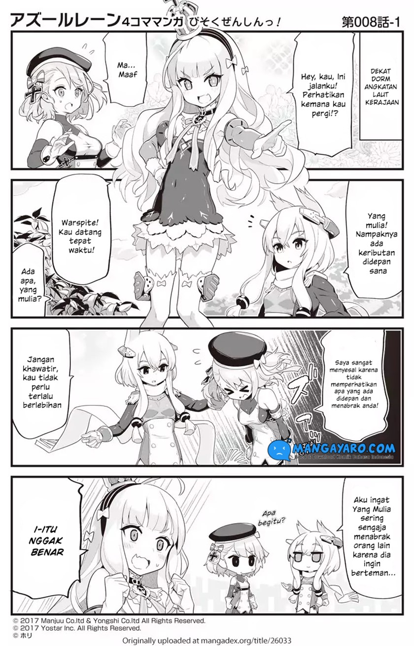 Azur Lane 4-koma: Slow Ahead! Chapter 8