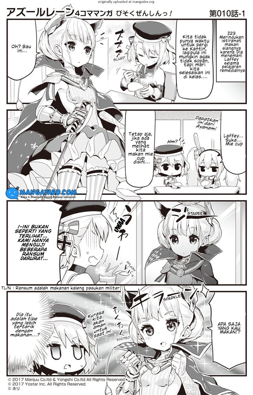 Azur Lane 4-koma: Slow Ahead! Chapter 8