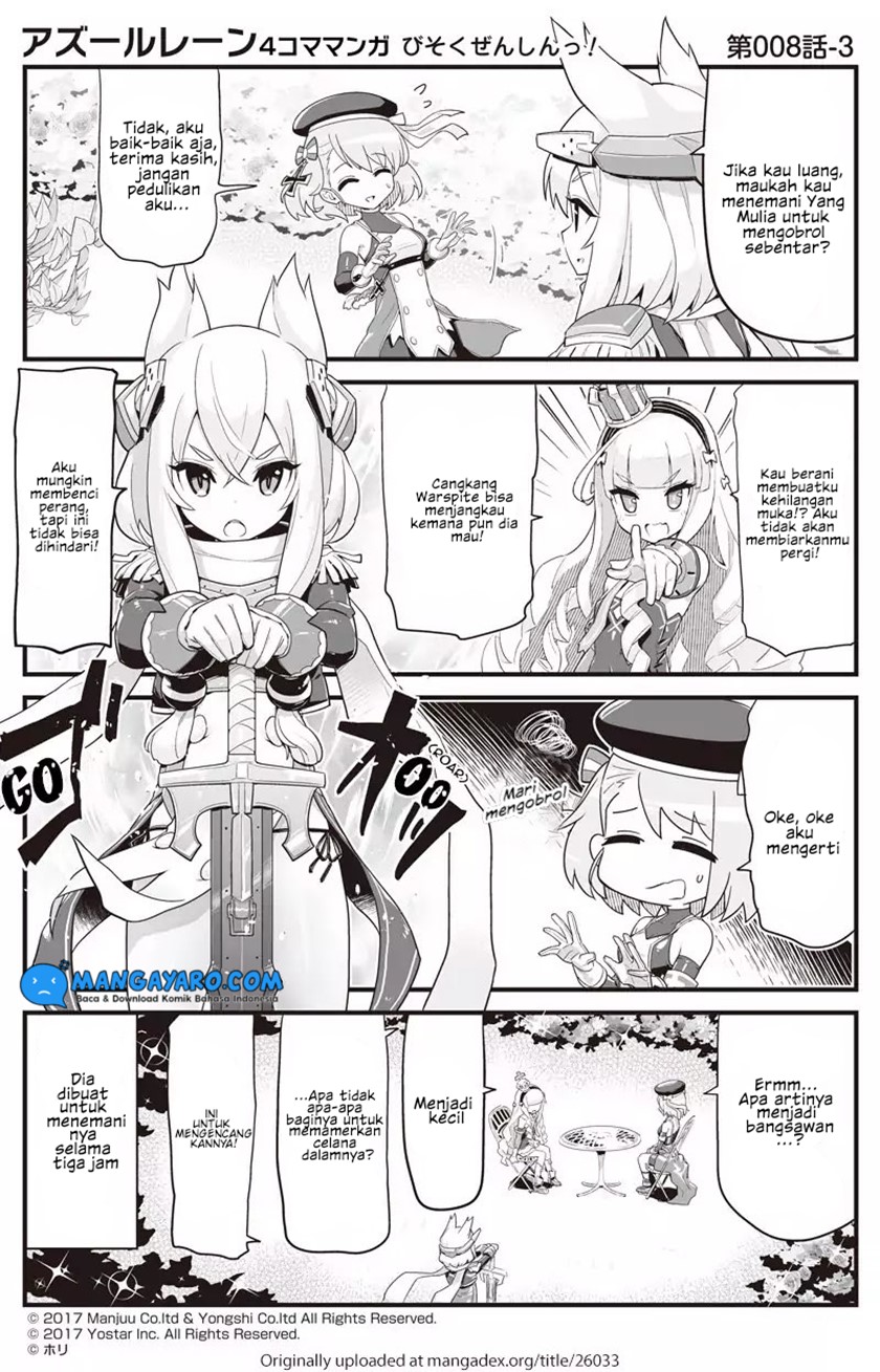 Azur Lane 4-koma: Slow Ahead! Chapter 8