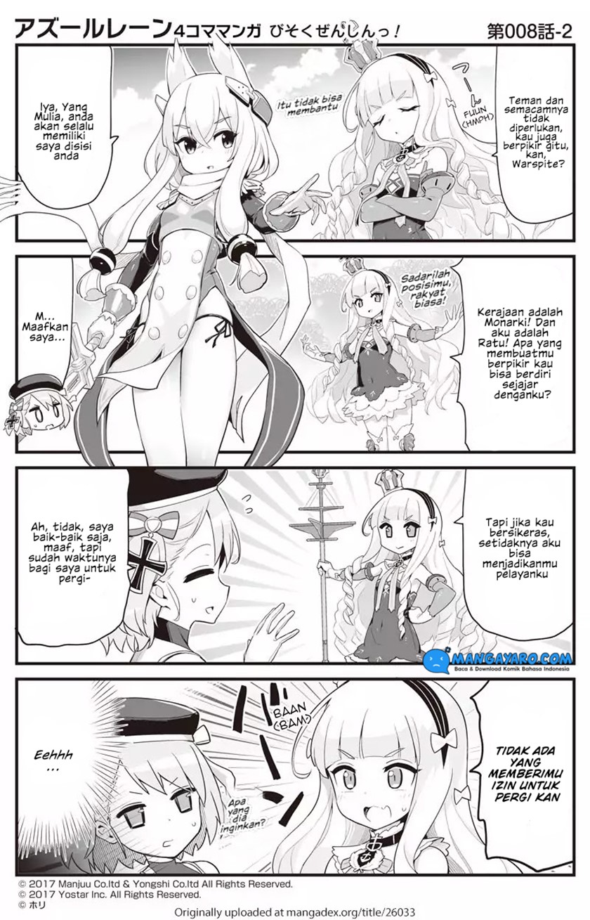 Azur Lane 4-koma: Slow Ahead! Chapter 8