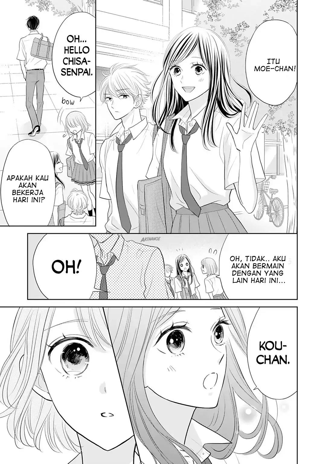 Senpai wa, Ijiwaru ni Tsuki Chapter 10