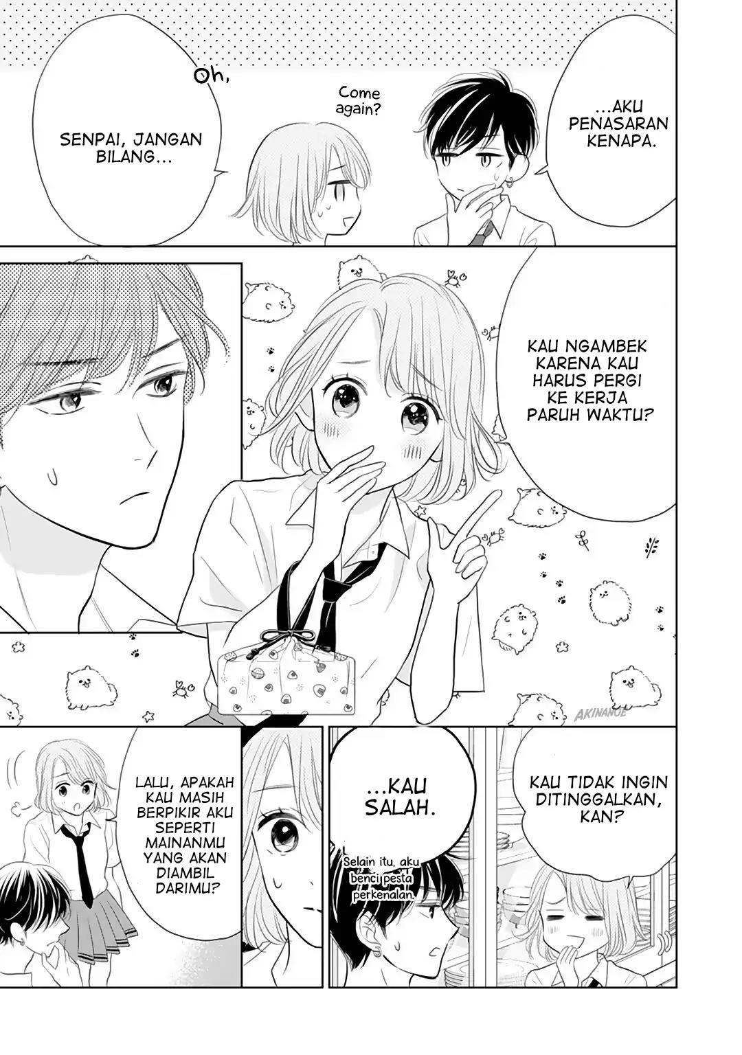 Senpai wa, Ijiwaru ni Tsuki Chapter 10