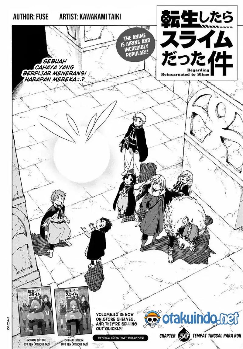 Tensei Shitara Slime Datta Ken Chapter 50