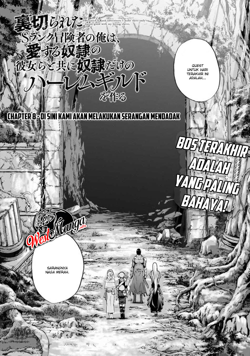 Uragirareta S Rank Boukensha no Ore wa, Aisuru Dorei no Kanojora to Tomoni Dorei dake no Harem Guild o Tsukuru Chapter 8