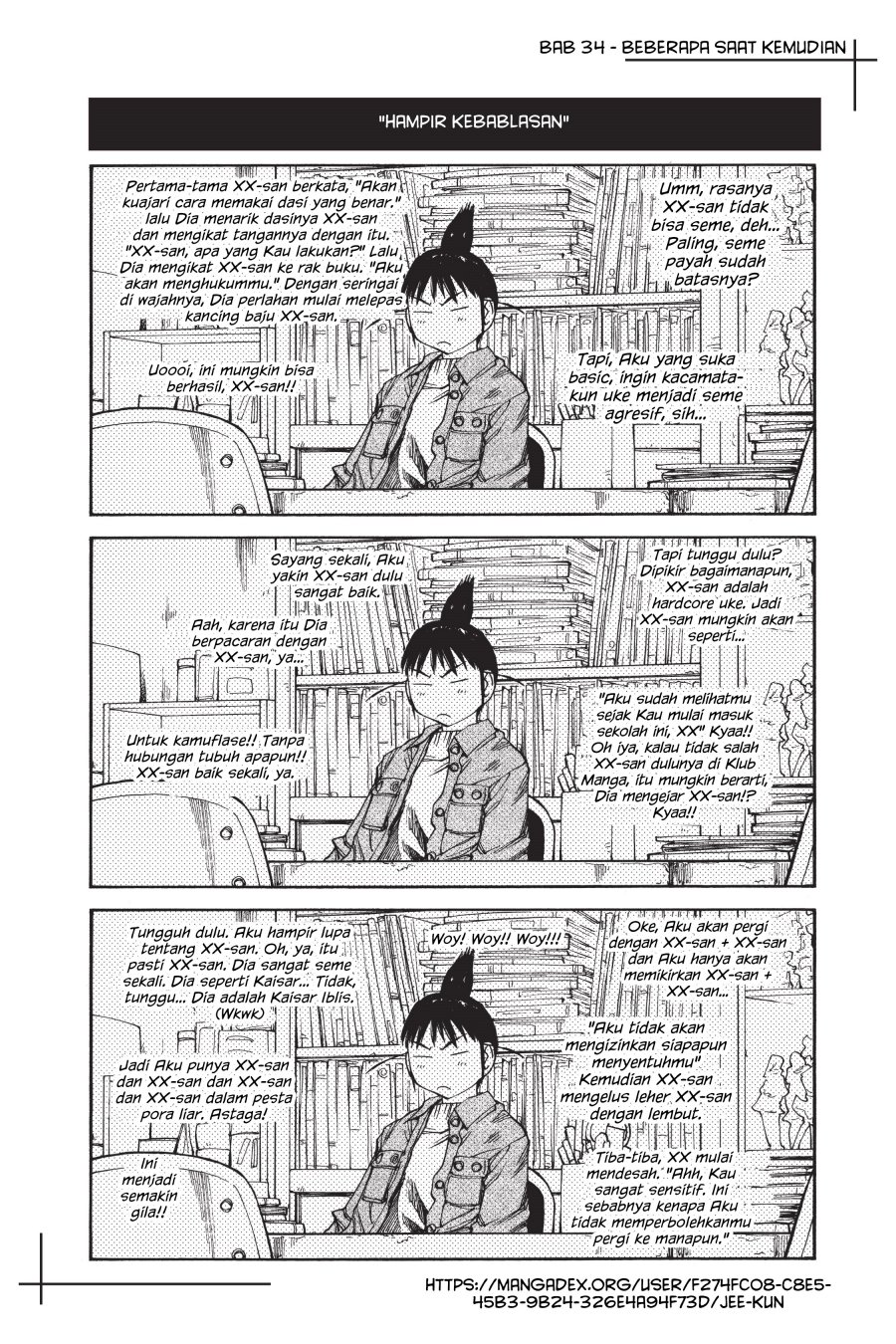 Genshiken – The Society for the Study of Modern Visual Culture Chapter 34