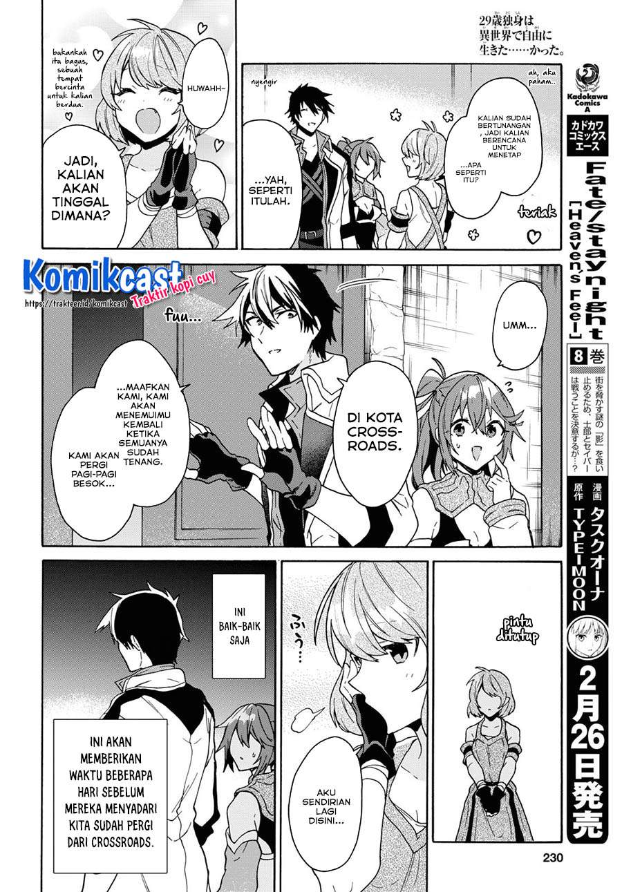 29-sai Dokushin wa Isekai de Jiyuu ni Ikita……katta Chapter 12.2