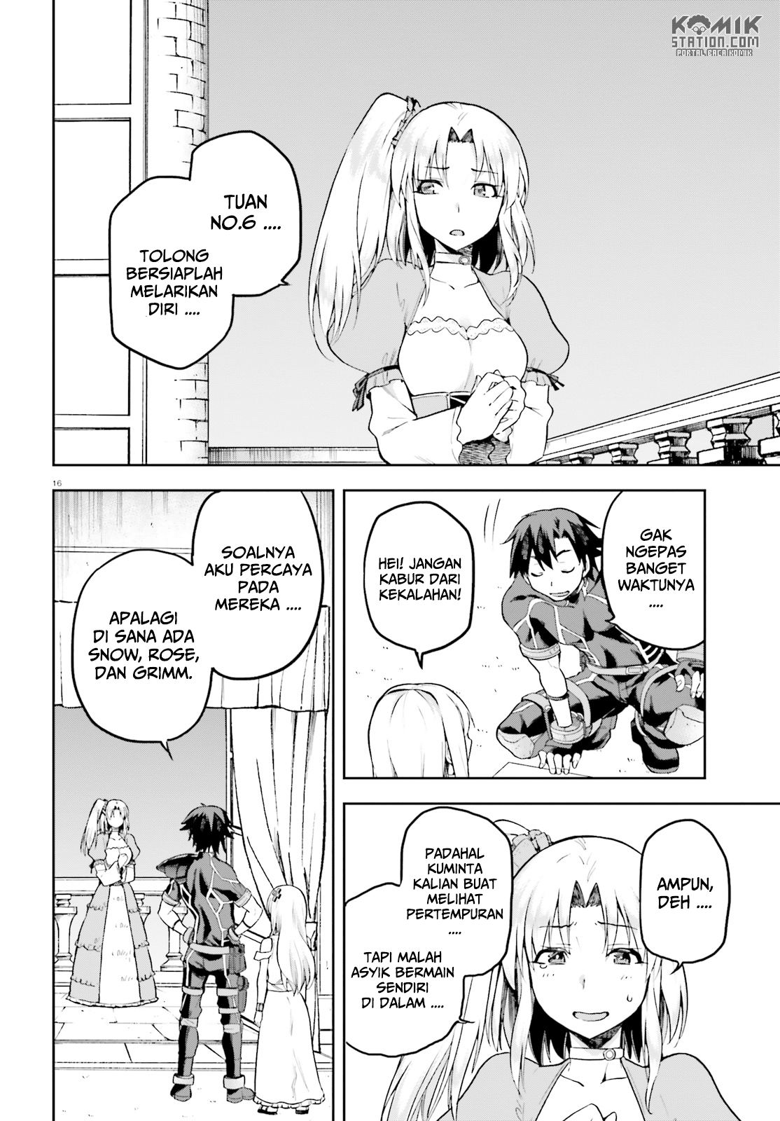 Sentouin, Hakenshimasu! Chapter 13