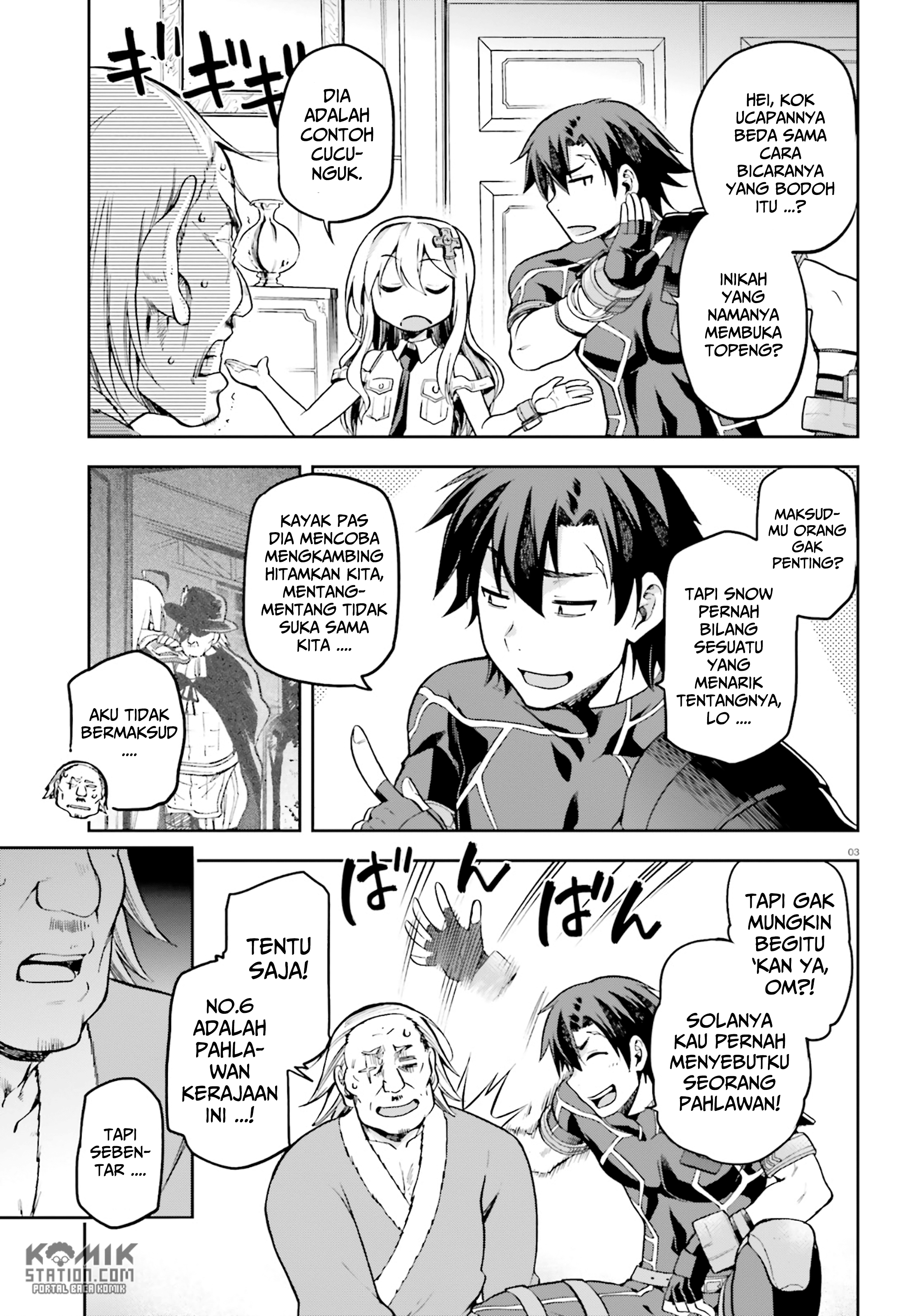 Sentouin, Hakenshimasu! Chapter 17